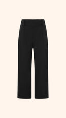 petite women's black trousers
